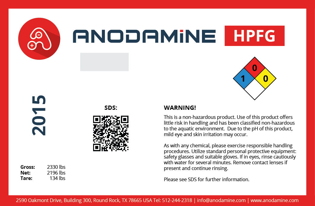 anodamine HPFG