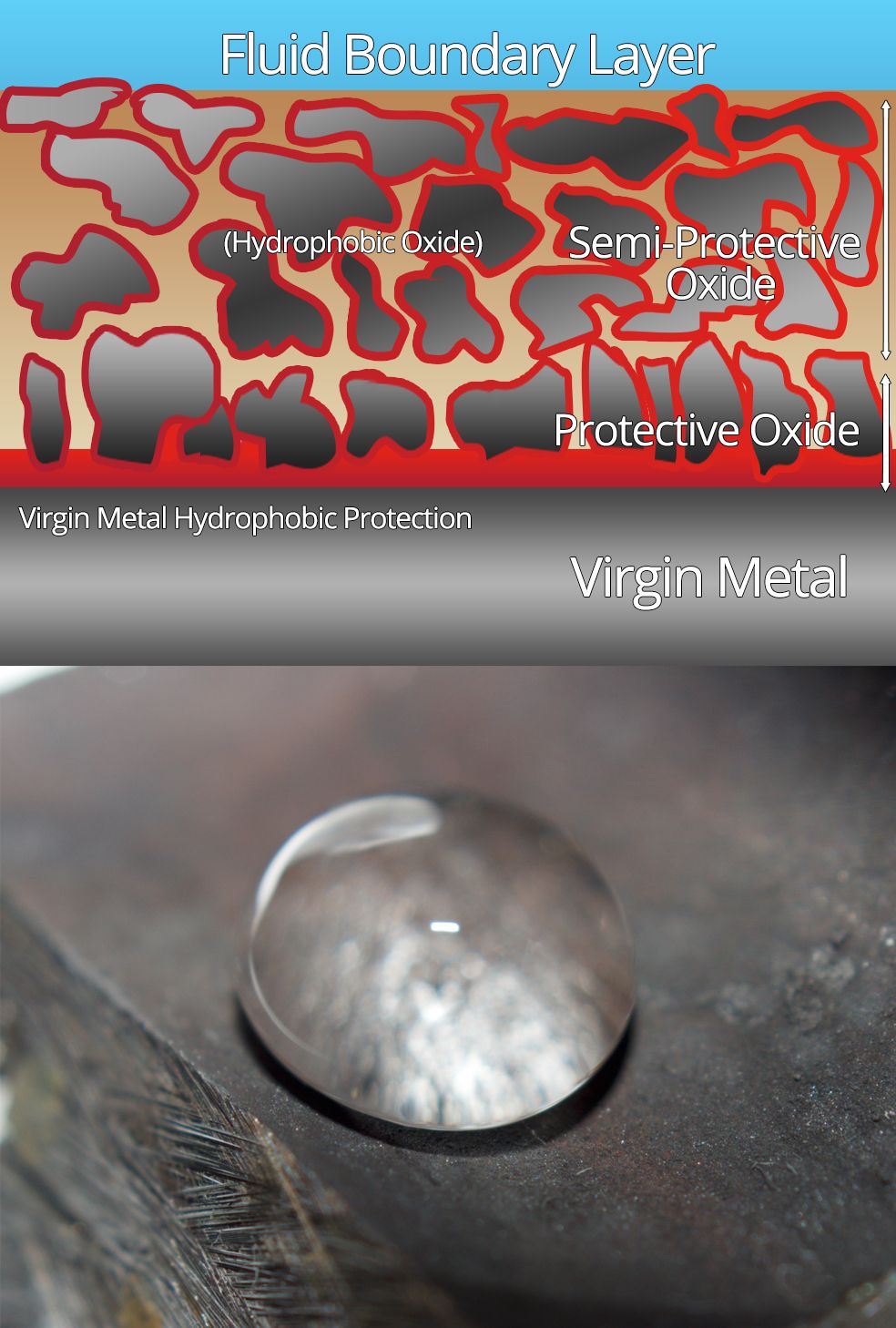 anodamine hydrophobic metal stage 3